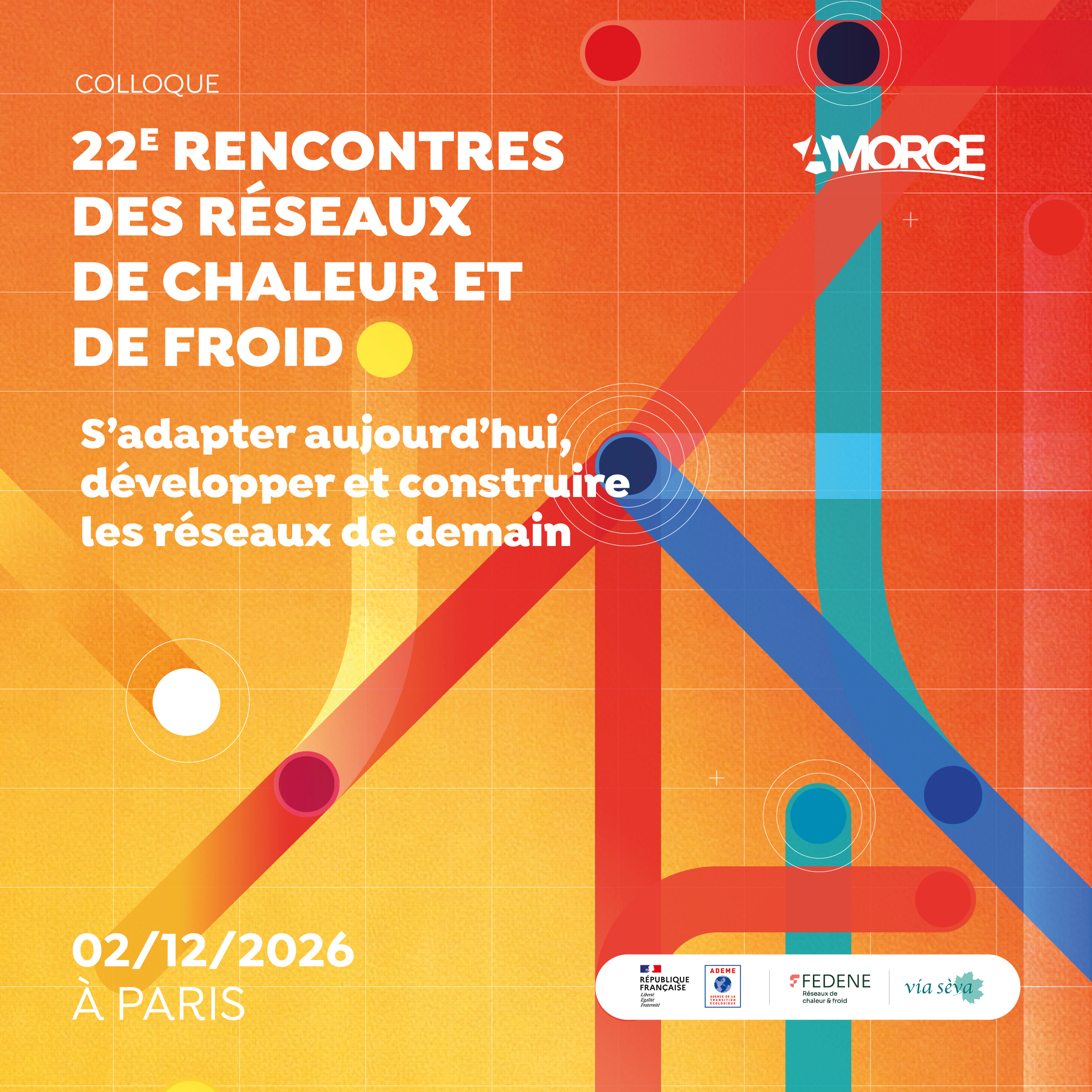 22èmes Rencontres des Réseaux de Chaleur et de Froid – AMORCE